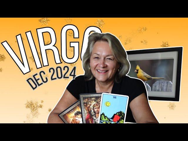 VIRGO  "A Call To Go Inwards!" | December 2024 | Yellow Cardinal Tarot