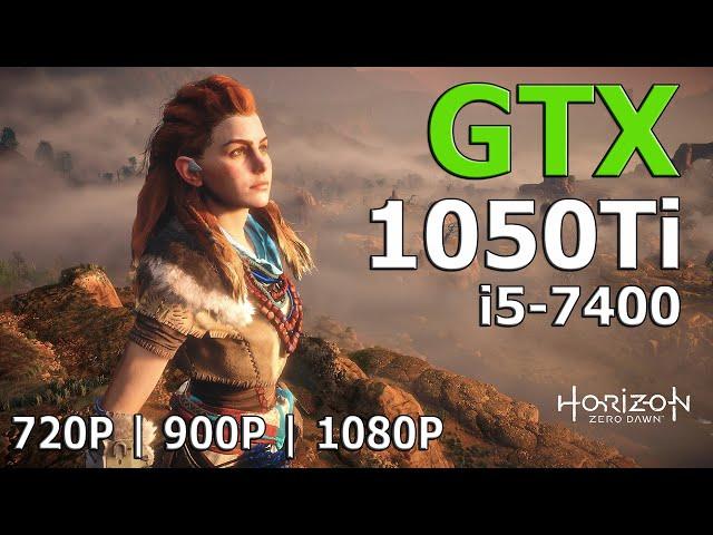 Horizon Zero Dawn PC Benchmark - 1080p | 900p | 720p using GTX 1050Ti i5-7400 16GB RAM