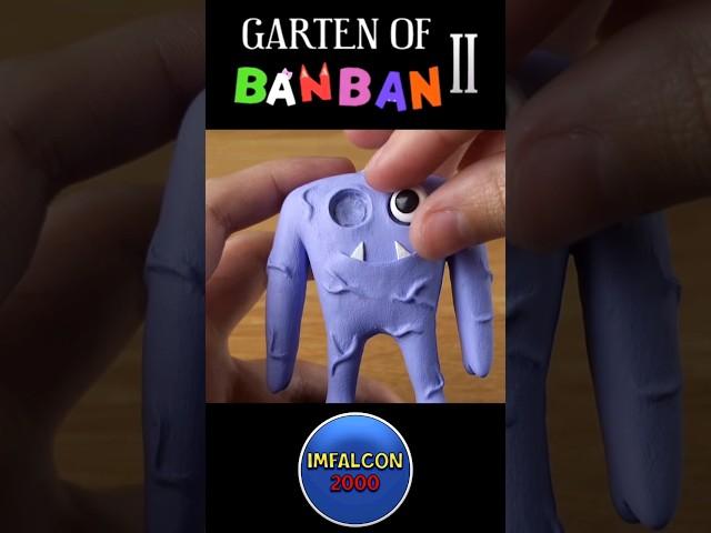 CREATING CAPTAIN FIDDLES WITH CLAY #clayfigure #gartenofbanban #gartenofbanban2 #asmr #shorts #viral