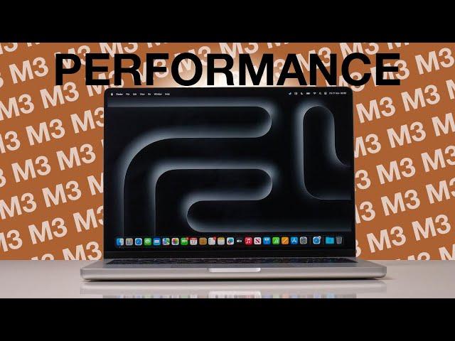 M3  MacBook Pro PERFORMANCE TESTED!