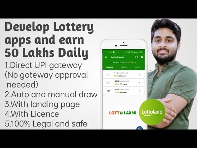 how to Develop lottery apps and earn in crores