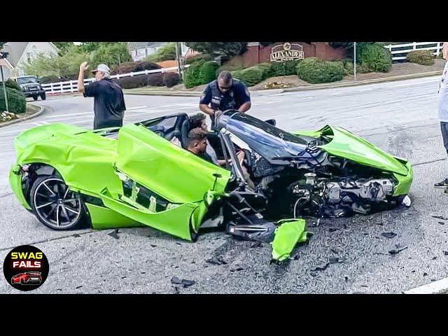 Total Supercar Fails Compilation 2023 #5 | Idiots In Cars, Dumb Drivers