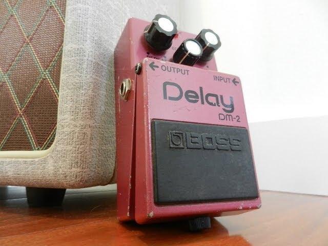 Boss DM-2 Analog Delay Demo