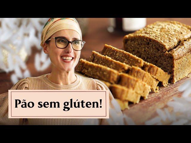 Eu AMO pão! - Receita fácil de pão sem glúten!