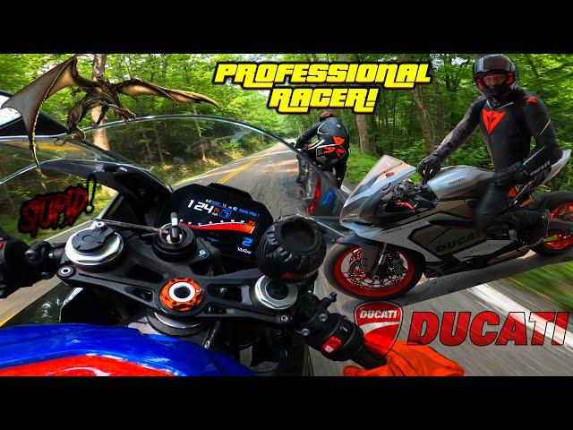 RACE of my LIFE! vs PRO DUCATI RACER 