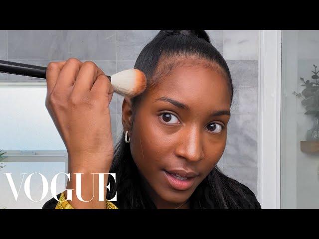 Outer Banks's Carlacia Grant's Guide to a Sun-Kissed Glow | Beauty Secrets | Vogue