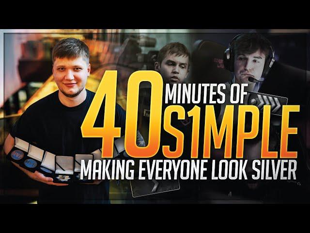 40 Minutes Of s1mple Annihilating Everybody in 2021.