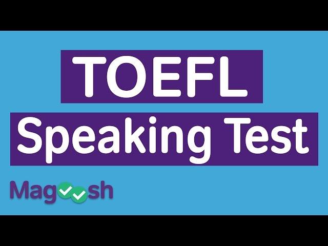 TOEFL Speaking Practice Test