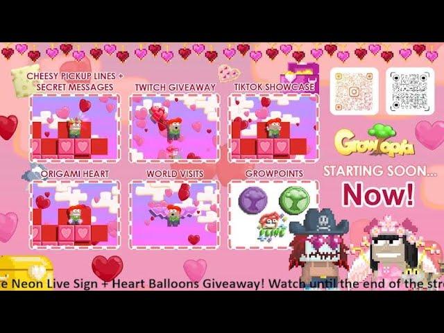 Growtopia Live! Valentines Special with Miu and The Intern