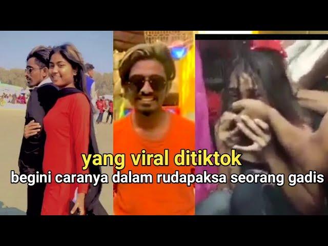 Vidio tiktok viral wanita di rudapaksa oleh artis tiktok | cewek Banglades diperkosa