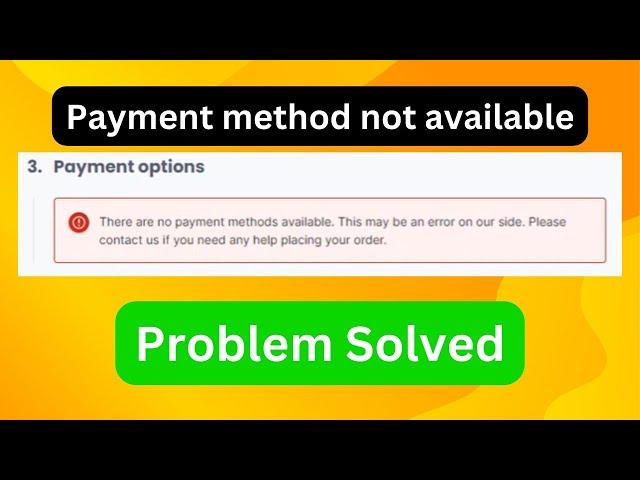 Woocommerce payment methods not showing  Problem Solution in 2024