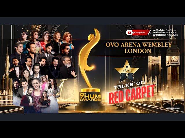 Hum Awards London - Red Carpet | Star 9 | Mona Qazi