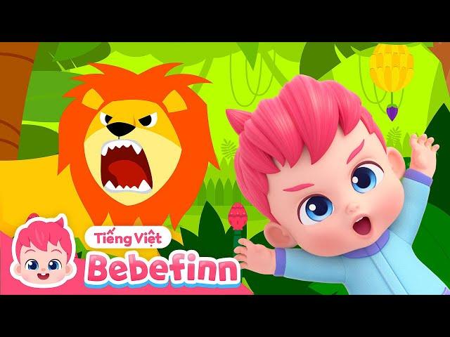 Âm thanh các loài vật | Animal Sounds Song | Hoạt hình 3D | Bebefinn Tiếng Việt - Nhạc thiếu nhi