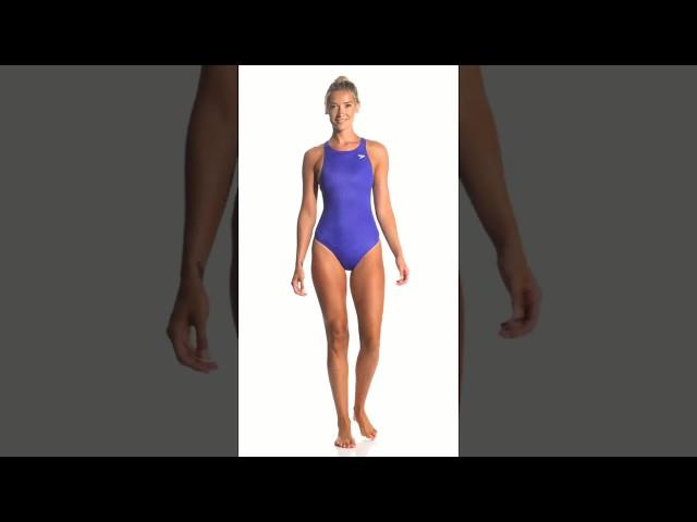 Speedo Women's Aquablade Recordbreaker Tech Suit Swimsuit | SwimOutlet.com