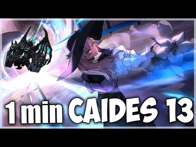 1-min run CAIDES 13 with GALA LILIAS!! - Epic Seven