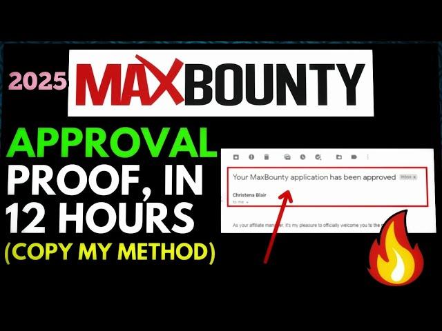 MaxBounty Account Approval & CPA Marketing Guide || 2025 Updated || Profit lab