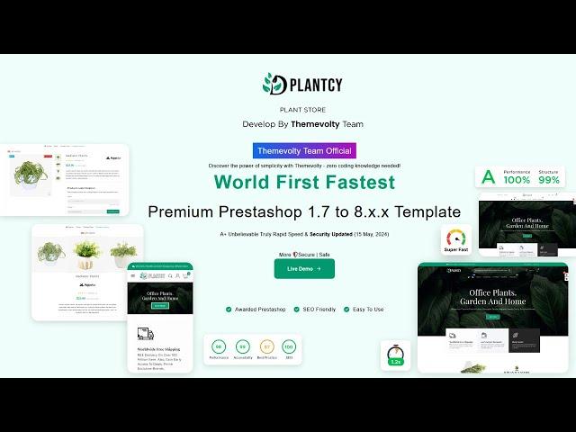 How to Install Prestashop Dplantcy Theme [Responsive Prestashop 1.7.8 Template] Themevolty