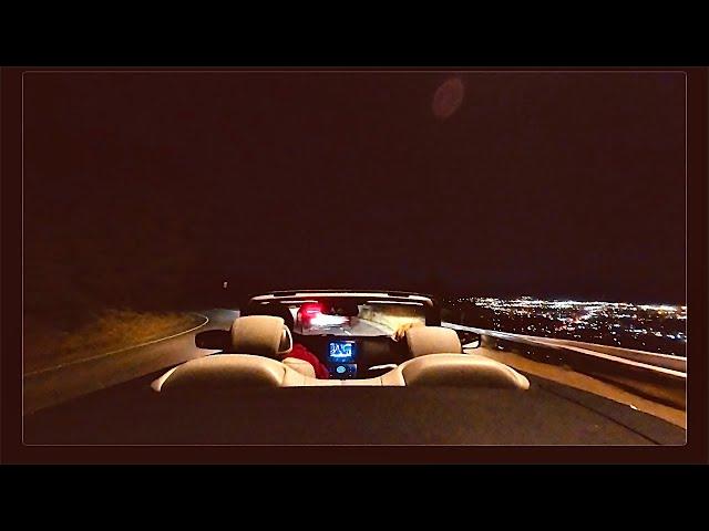 Night Drive DJ Mix Relaxing Chill Deep House Music: Mulholland Drive Mixing & Driving!