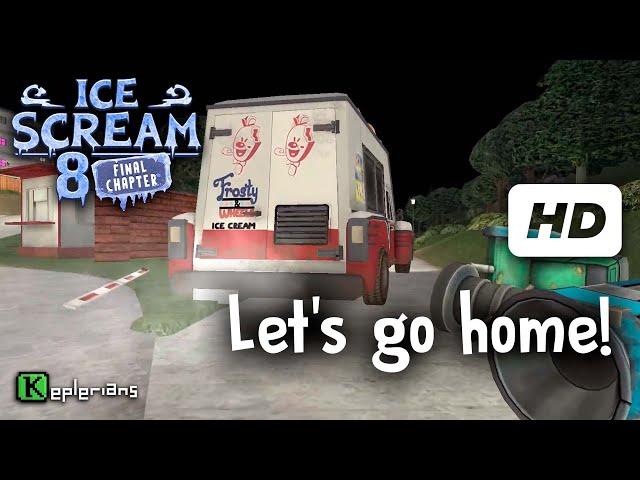 ICE SCREAM 8 FINAL CHAPTER Full CUTSCENES | Let's go home | High Definition