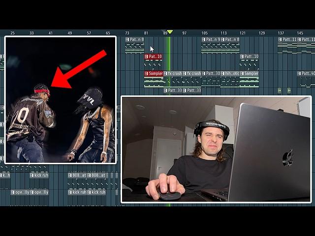 Making a HARD Playboi Carti x Travis Scott Type Beat | FL Studio Cookup