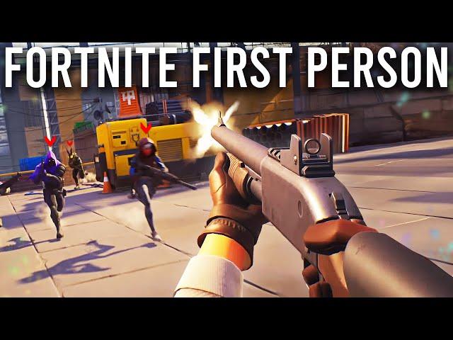 Fortnite First Person Gameplay and Impressions... ( Fortnite Ballistic ) #ad