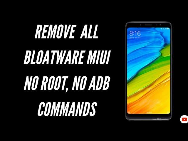 Remove all bloatware in MiUI | No Root, No ADB Commands