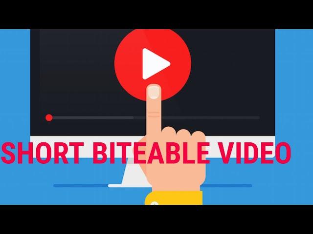 A  short video on BITEABLE.COM