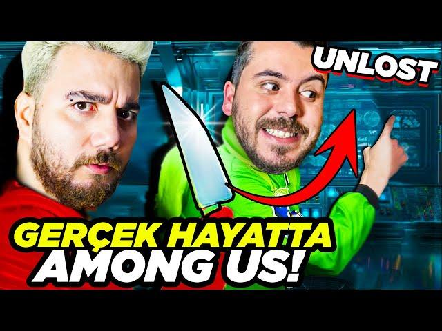 GERÇEK HAYATTA AMONG US! | Burak Şentürk w/ @unlosttv