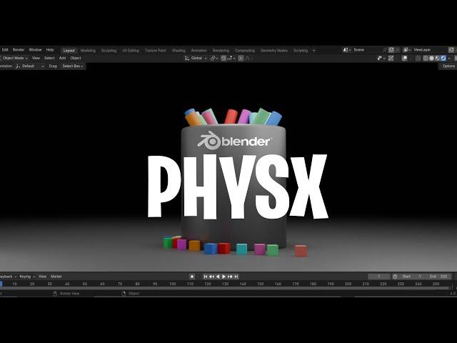 Realtime Viewport Physics In Blender! (For Layout)