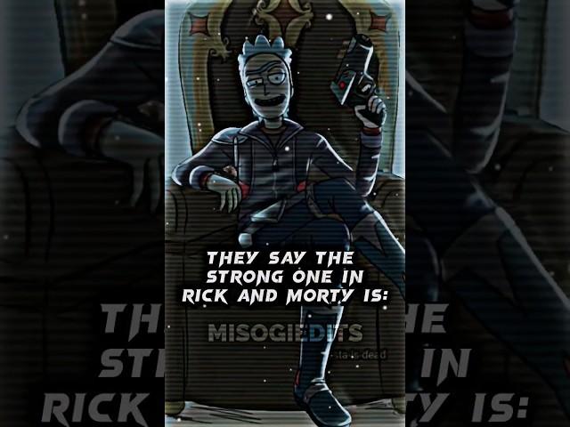 They Say The Strong One In Rick and Morty is#edit #rickandmorty #doofusjerry #rickprime #evilmorty