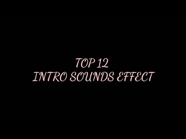 VLOG INTRO SOUND EFFECTS • NO COPYRIGHT