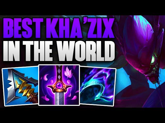 RANK 1 KHA'ZIX IS DOMINATING KOREAN CHALLENGER IN S15! | CHALLENGER KHA'ZIX JUNGLE GAMEPLAY | 15.1