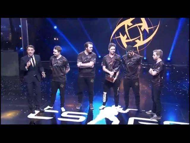 NIP VS G2 StarLadder i-League Grand Final Overtime #2 & Winning moment