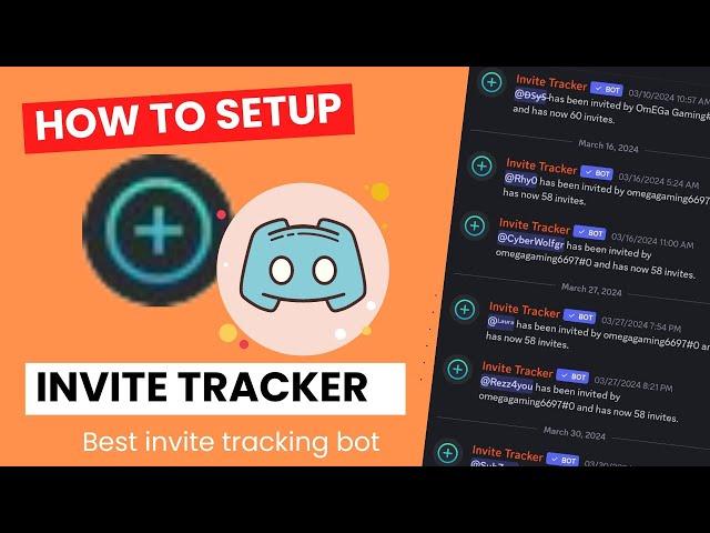 Setup Invite Tracker Bot Discord | Invite Manager Not Working | Alternative of Invite Manager | 2024