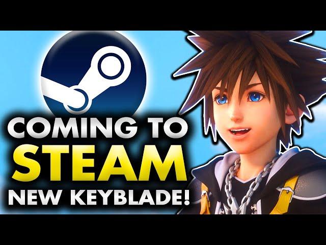 Kingdom Hearts is OFFICIALLY Coming to Steam & a NEW Keyblade!