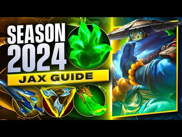 In-Depth Jax Guide Season 2024 - How To Climb As Jax - Season 14 Jax Gameplay