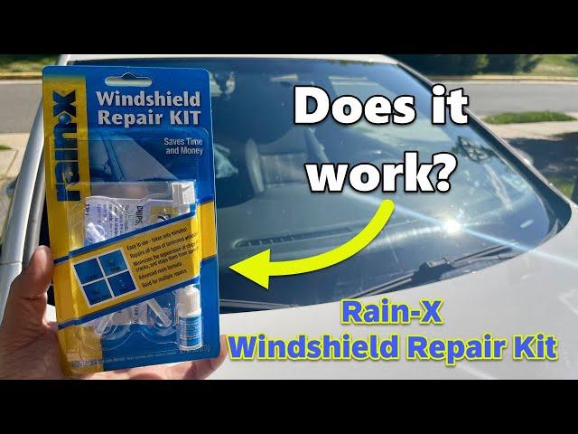 Mobile Car Mechanic - Does Rain-X Windshield Repair Kit Work?