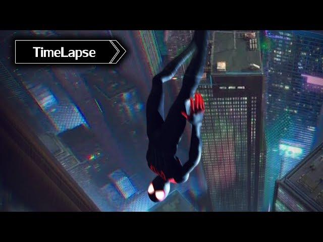 Making of Miles Morales Comic style | Blender Timelapse