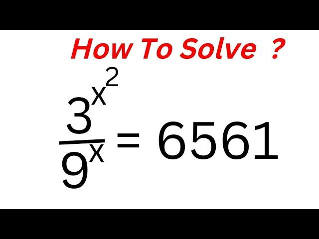 A Math Olympiad Preparation | Exponential Equation