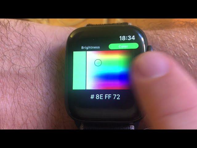 Watch Color Picker: Tool for designers, find the correct color from the Apple Watch.