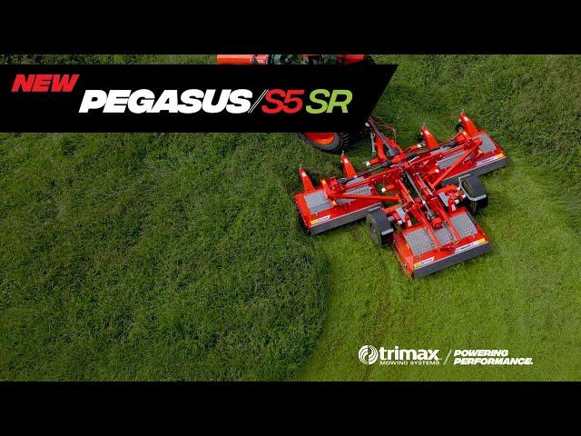 NEW Trimax Pegasus S5 SR | Wide Area Long Grass Performance