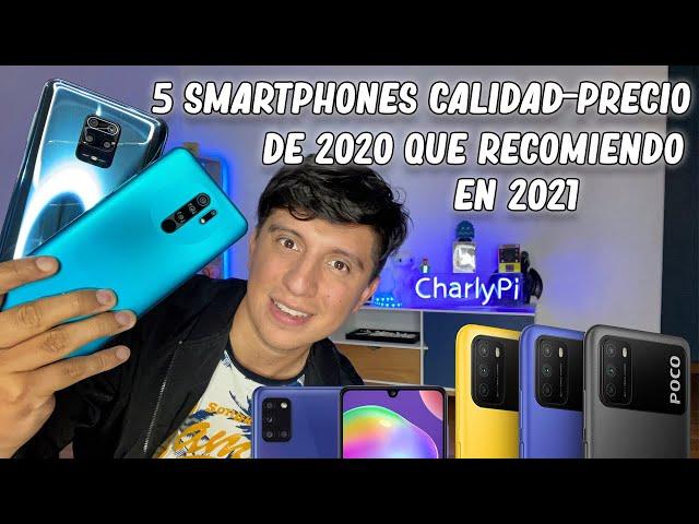 Top 5 mejores smartphones Calidad precio de 2020 para comprar en 2021