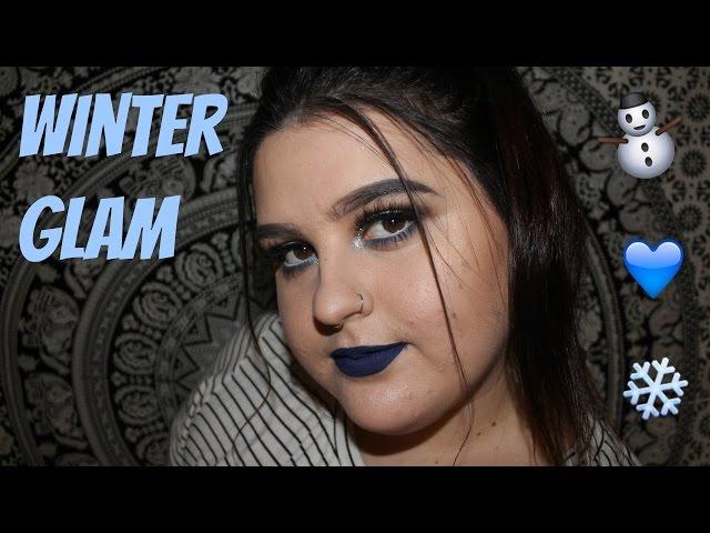 Winter Glam Smokey Eye