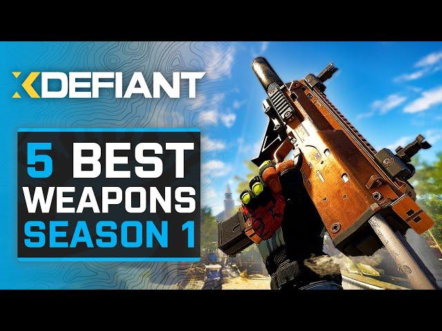 The 5 BEST Weapons to use in XDefiant Season 1...