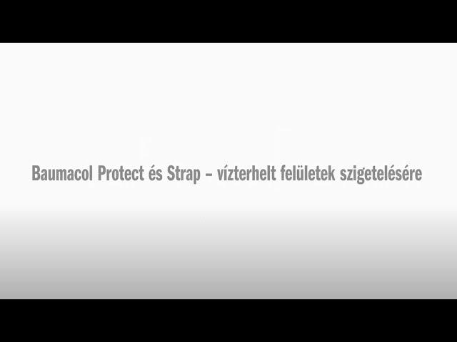 Csempe Doki és a Baumit: Baumacol Protect, Strap – vízterhelt felületek szigetelése