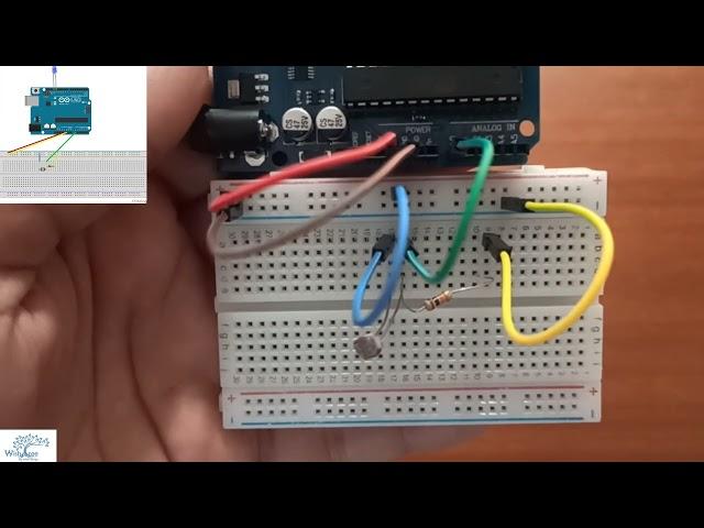 Lesson-8: Understanding Analog signals- with an example for LDR (light dependent resistor)