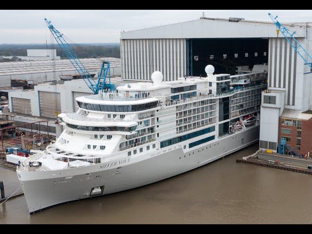 MEYER WERFT - Ausdocken Silver Nova - Float Out