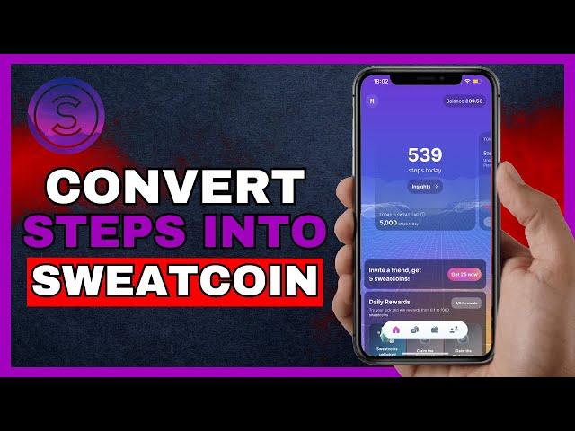 How To Convert Steps In Sweatcoin (Quick & Easy) | Sweat Wallet