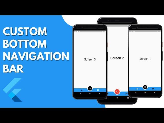 Bottom Navigation Bar in Flutter | Step by Step Tutorial