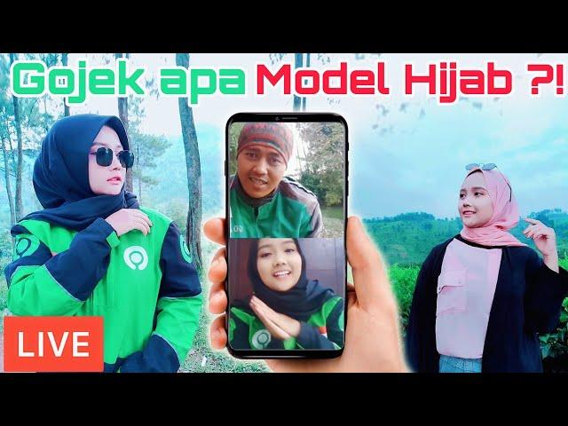 Model hijab MASUK GOJEK.